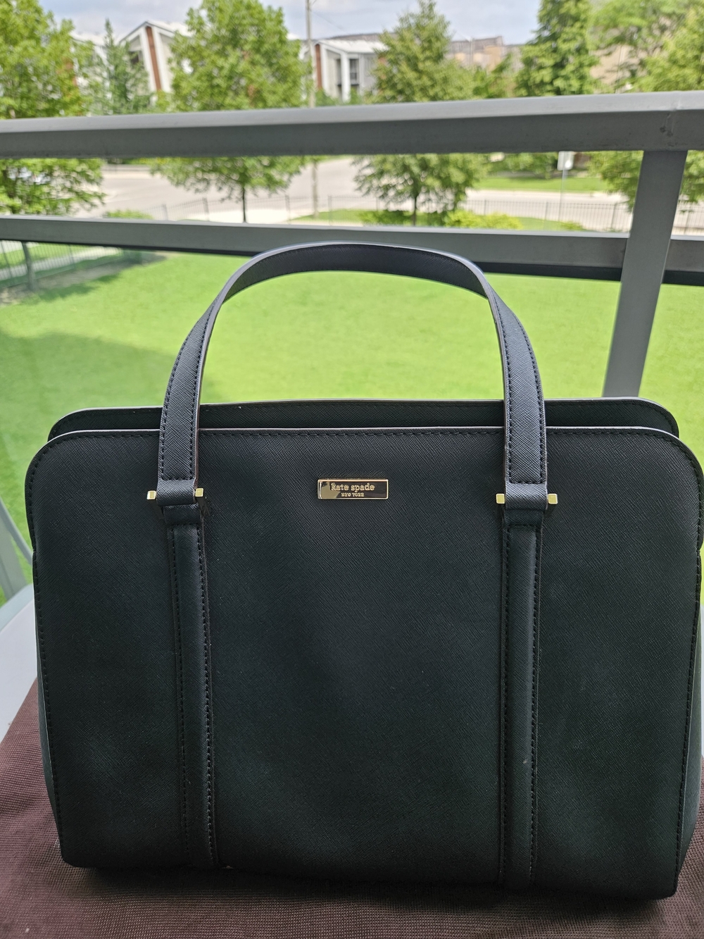 kate spade Black Leather Tote Bag - Picture 11 of 16